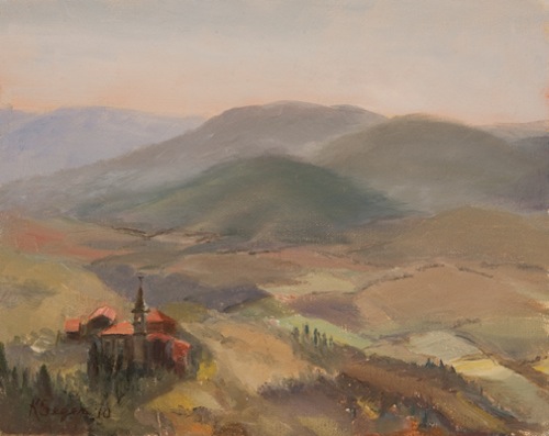 Tuscany, View from Cortona